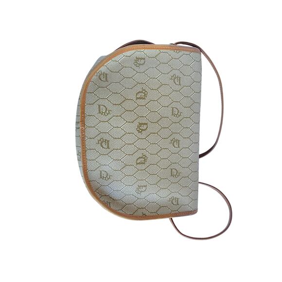 Vintage Christian Dior Monogram Crossbody Bag - Picture 5 of 10